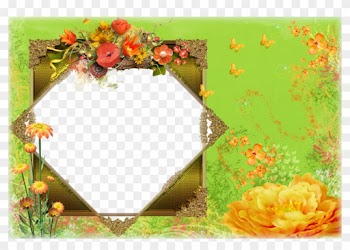 Beautiful Flowers Frames Photo Image Collections - Beautiful Photo Frame Png