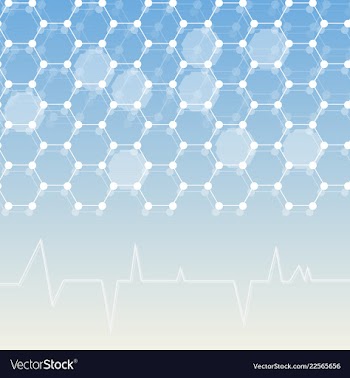 Beautiful galaxy network background vector image