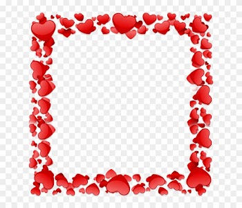 Beautiful Heart Frame, Beautiful Heart Vector, Heart - Love Heart Frame Png