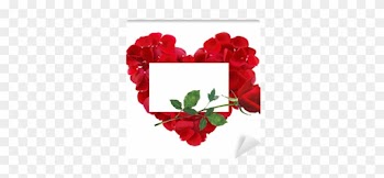 Beautiful Heart Of Red Rose Petals, Red Rose Flower - Rose
