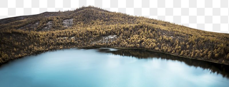 Beautiful lake png border, nature | Free PNG - rawpixel