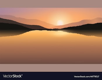 beautiful landscape with high rocks with