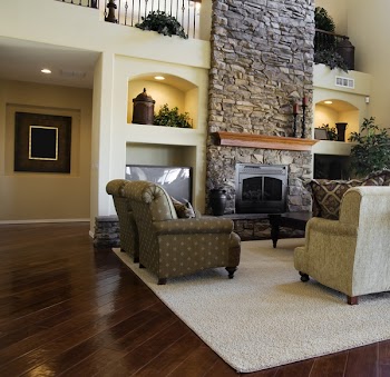 Beautiful large executive home living room area