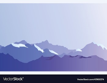 beautiful mountain landscape purple andes