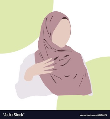 beautiful muslim woman wearing hijab