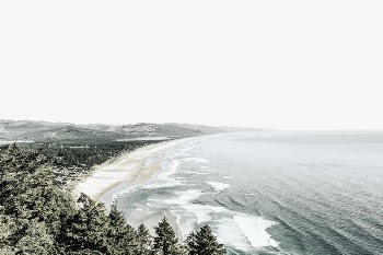 Beautiful ocean collage element, natural | Free PSD - rawpixel