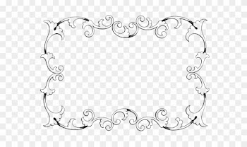 Beautiful Pencil Sketches Of Love Birds - White Vintage Frame Png