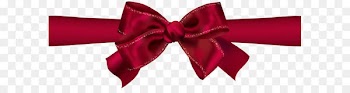 Beautiful Red Bow PNG Clip Art Image 