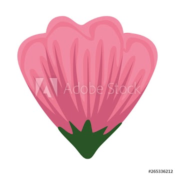 beautiful rose decorative icon