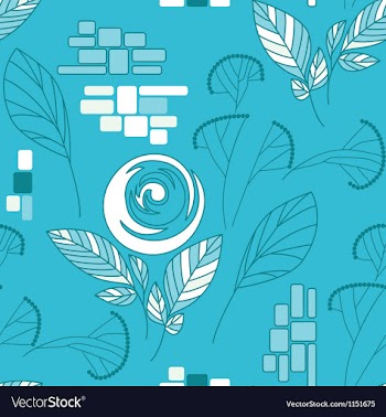  					Beautiful seamless floral pattern vector image														