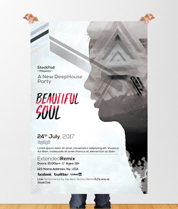 Beautiful Soul – Free PSD Flyer Template