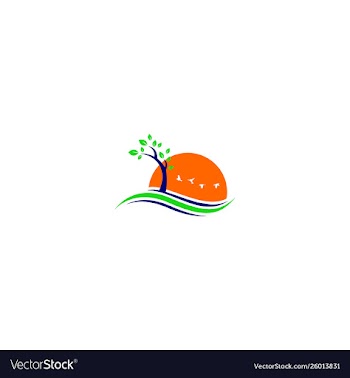 Beautiful sunset and sunrise on beach vector image