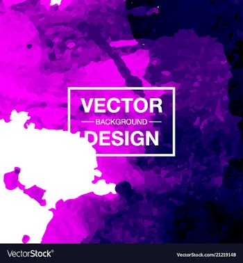 Beautiful watercolor background vector image