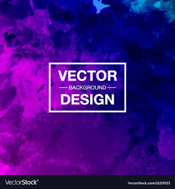 Beautiful watercolor background vector image