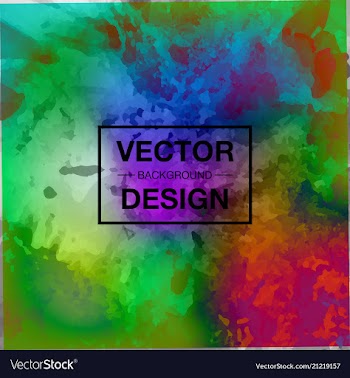 Beautiful watercolor background vector image