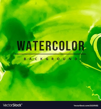Beautiful watercolor background vector image