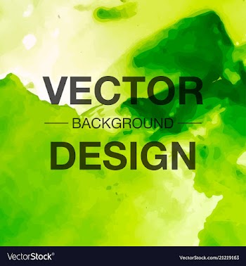 Beautiful watercolor background vector image