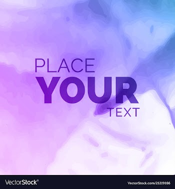 Beautiful watercolor background vector image