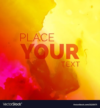 Beautiful watercolor background vector image