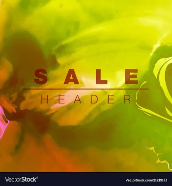 Beautiful watercolor background vector image