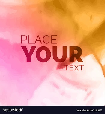 Beautiful watercolor background vector image