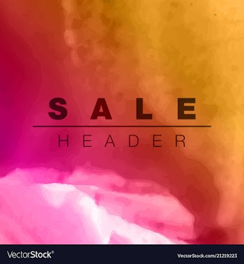 Beautiful watercolor background vector image