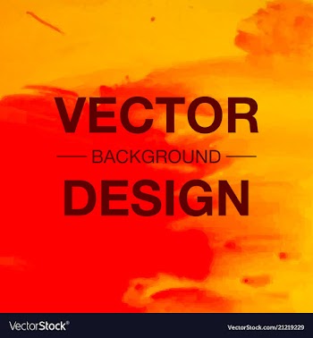 Beautiful watercolor background vector image