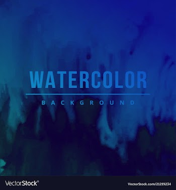 Beautiful watercolor background vector image