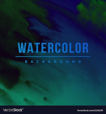Beautiful watercolor background vector image