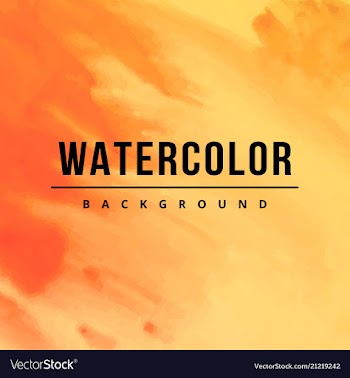Beautiful watercolor background vector image