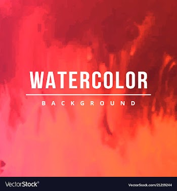 Beautiful watercolor background vector image