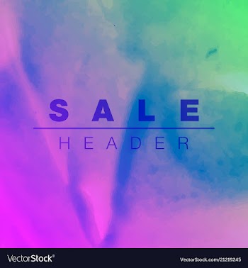 Beautiful watercolor background vector image