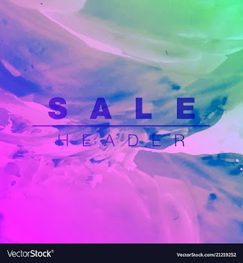 Beautiful watercolor background vector image