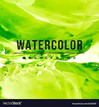 Beautiful watercolor background vector image