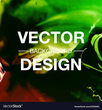 Beautiful watercolor background vector image
