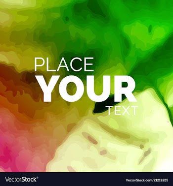 Beautiful watercolor background vector image