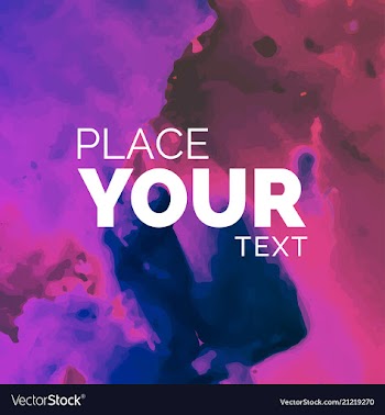 Beautiful watercolor background vector image