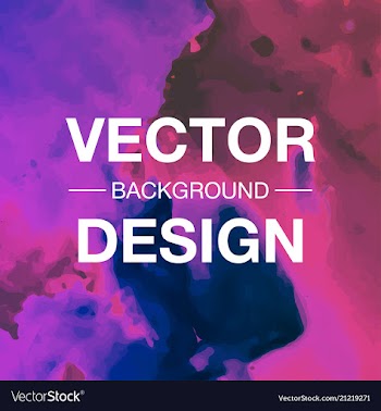 Beautiful watercolor background vector image