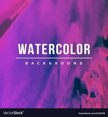 Beautiful watercolor background vector image