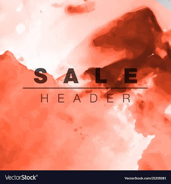 Beautiful watercolor background vector image