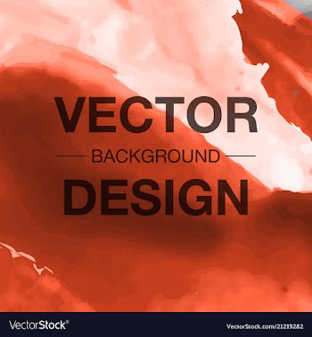 Beautiful watercolor background vector image