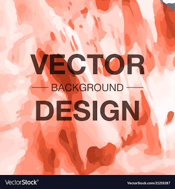 Beautiful watercolor background vector image