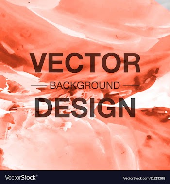 Beautiful watercolor background vector image