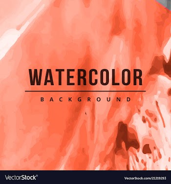 Beautiful watercolor background vector image