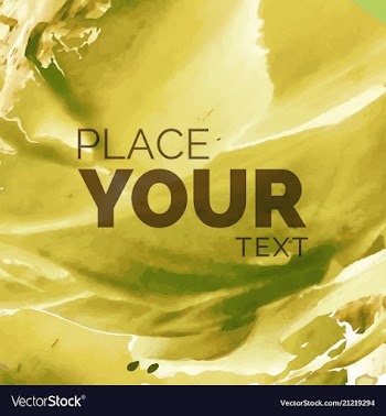Beautiful watercolor background vector image