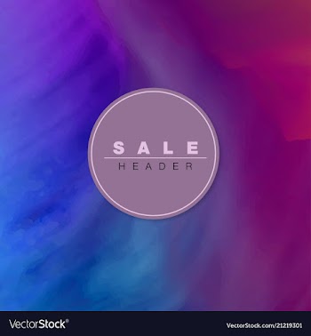 Beautiful watercolor background vector image