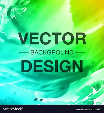 Beautiful watercolor background vector image