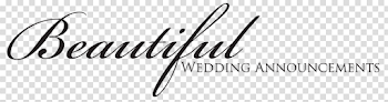 Beautiful Wedding Announcements