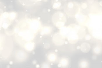 Beautiful white bokeh lights effect background Free Vector