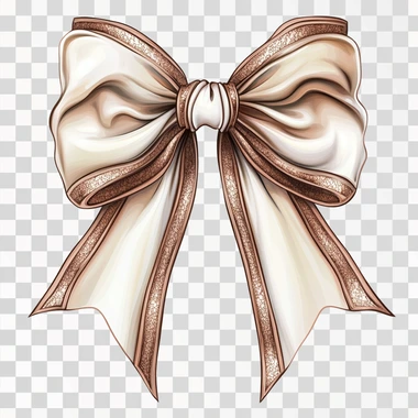 beautiful winter bow, cute, 300 dpi, realistic clip art, hig